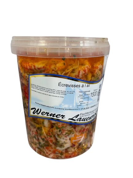 ECREVISSES AIL LOUISIANE 1,5KG 90/150